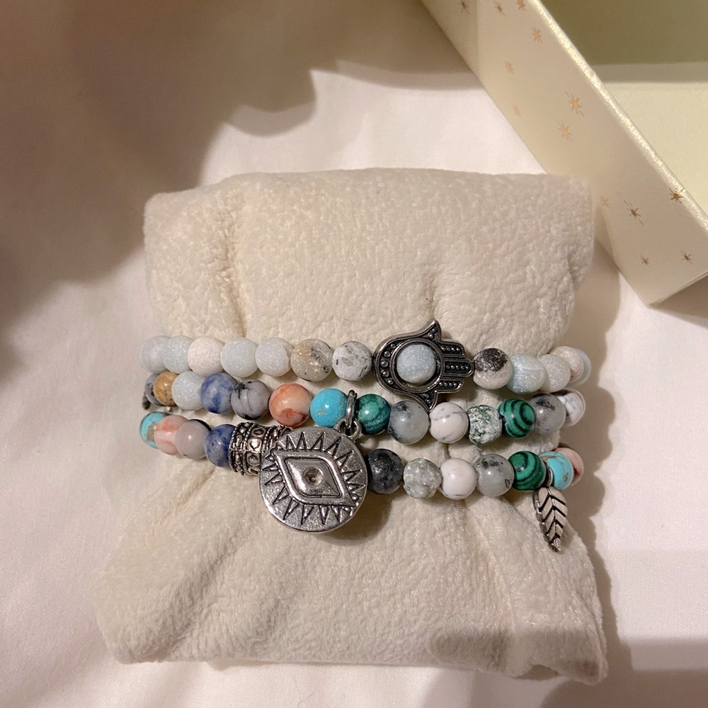 Arm Candy by Eye Candy Los Angeles bracelet set